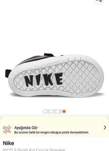 Nike Kız bebek nike ayakkabı