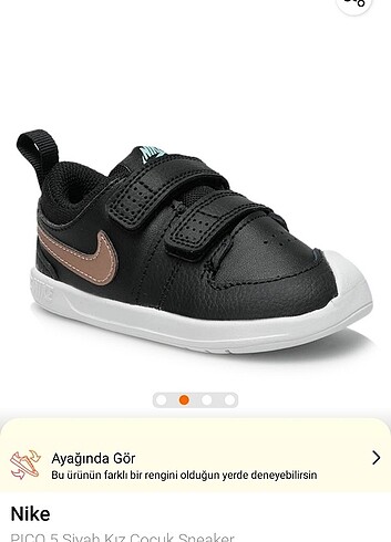 22 Beden Kız bebek nike ayakkabı