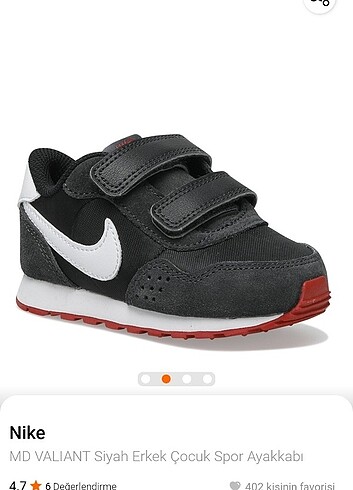 23 Beden Nike spor ayakkabı 