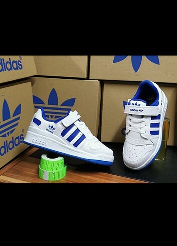 Adidas Forum Low çocuk ayakkabı 4 renkte 31-32-33-34-35 numar