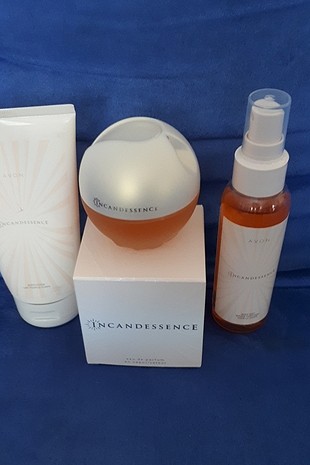 avon 3 lü set ıncandessence parfüm 