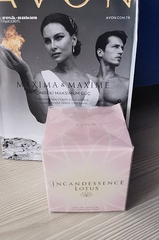 avon bayan ıncandessence lotus 50 ml parfüm 