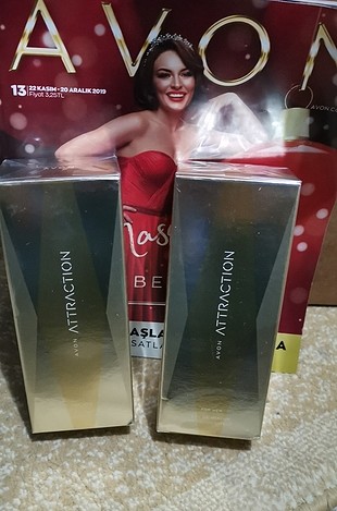 avon bayan 2li attraction 50 ml parfüm 