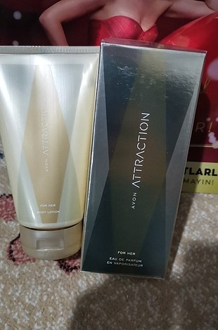 avon bayan attraction 50 ml 2li set 