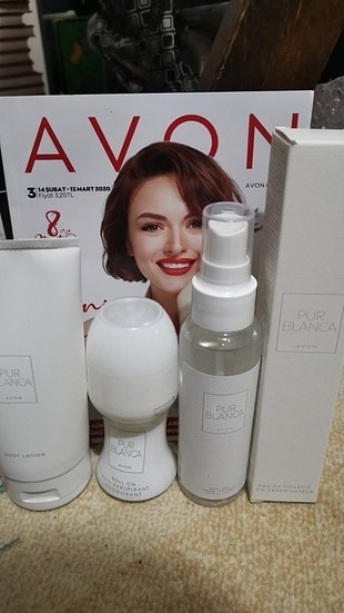 Avon bayan purblanca 4 lü set 