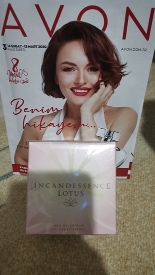 Avon bayan ıncandessence lotus 50 ml parfüm 