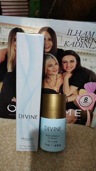 Oriflame dıvıne 50 ml parfüm 