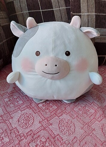 miniso peluş inek