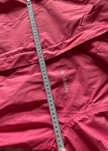 Pembe Fermuarlı Yağmurluk - Görsel 5