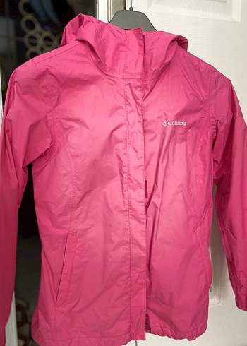 Pembe Fermuarlı Yağmurluk - Görsel 2
