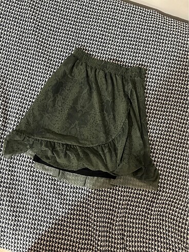 xs Beden yeşil Renk Astarlı etek