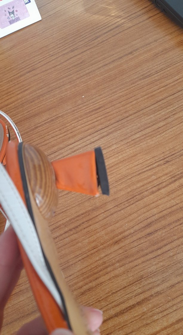 Turuncu Rugan Topuklu Kadın Sandalet - Görsel 2