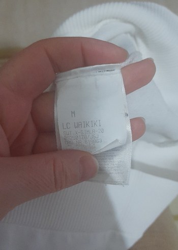 Erkek Beyaz Kapüşonlu Sweatshirt - Görsel 4