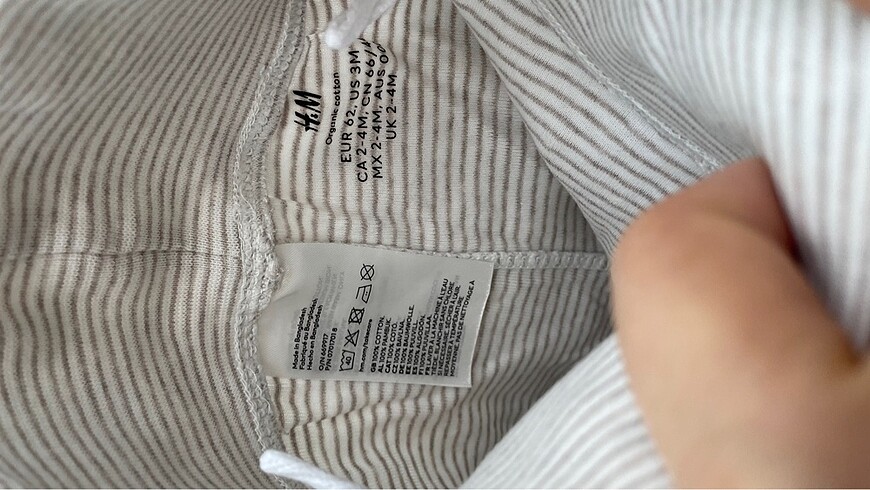 H&M H&m bebek pantolonu tertemiz yeni gibi özenli kullanıldı