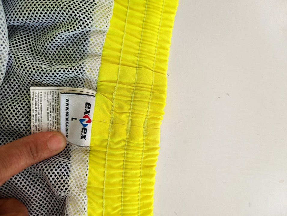 Sarı Bel Detaylı Erkek deniz Şortu - Görsel 3