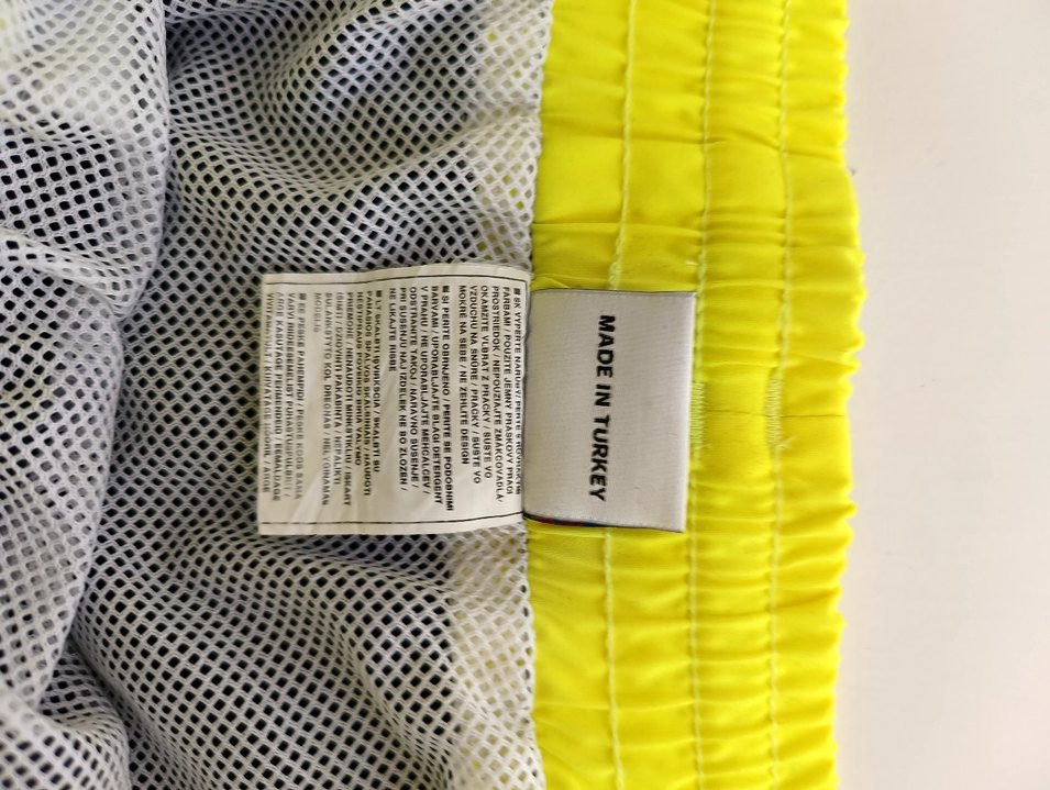 Sarı Bel Detaylı Erkek deniz Şortu - Görsel 4