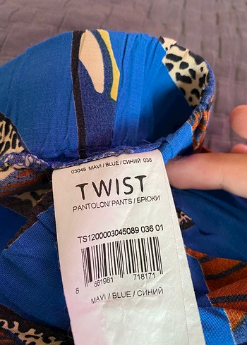 Twist kumaş pantolon - Görsel 3