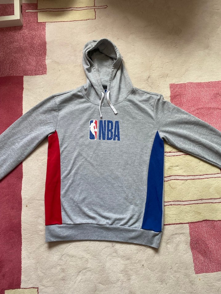 Gri NBA Baskılı Erkek eşofman takımı - Görsel 2