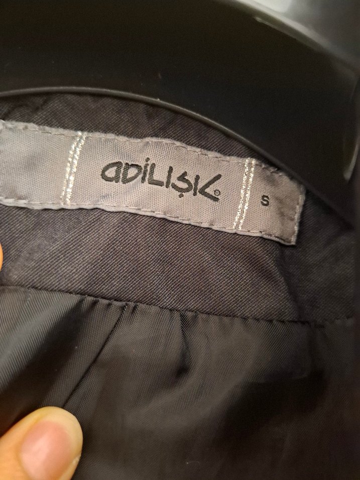 Siyah Kuşaklı Kadın Trençkot - Görsel 2