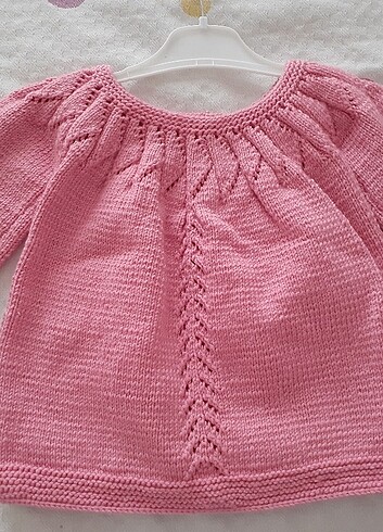 Örgü bebek yeleği ve hırkası  - Görsel 2