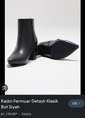 Fermuar detaylı klasik kadın botu - Görsel 2