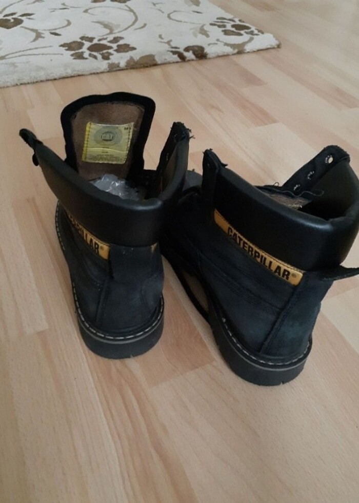 caterpillar colorado siyah kadın bot - Görsel 2