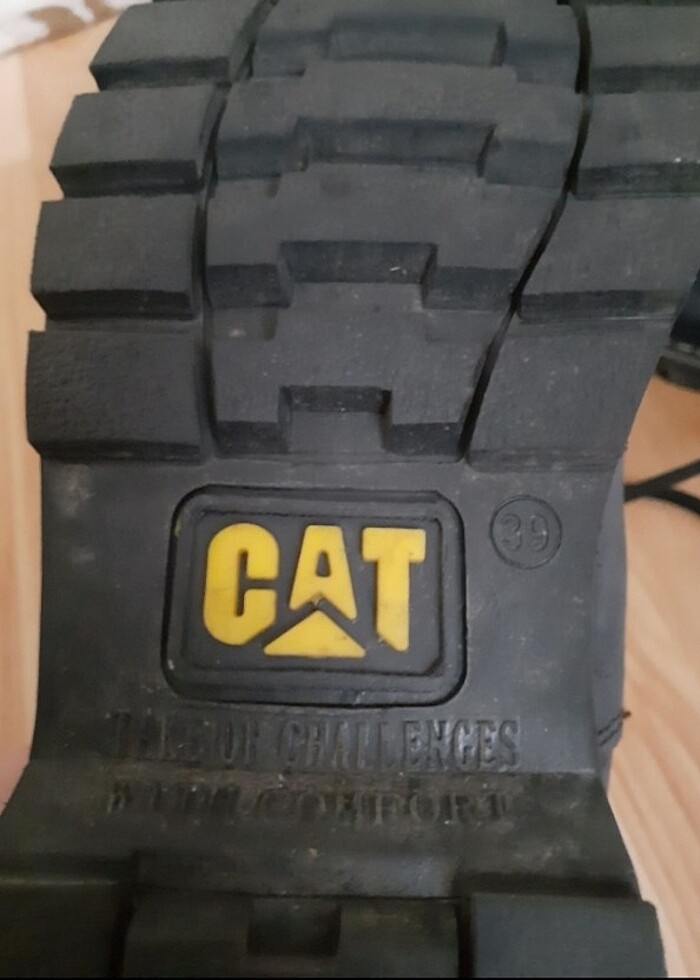 caterpillar colorado siyah kadın bot - Görsel 5