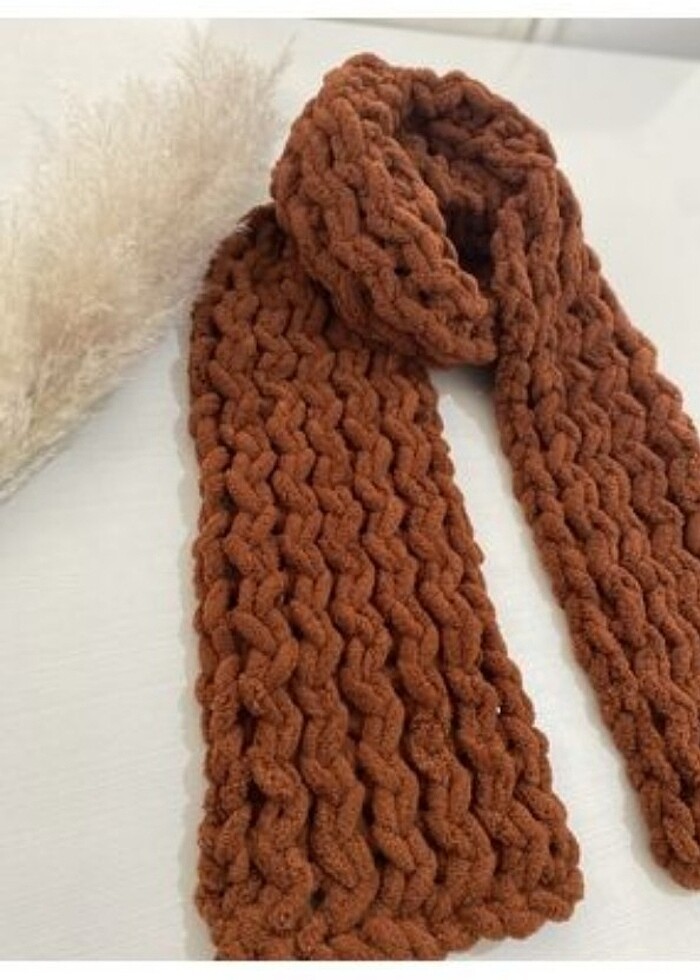 Puffy atkı bere - Görsel 2