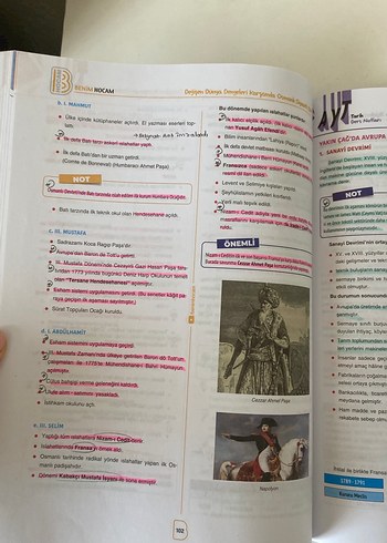  Beden Renk AYT Tarih Ders Notları - Ramazan Yetgin