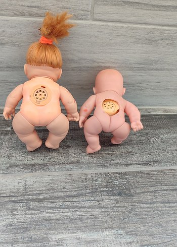 Pastel Bej Bebek Oyuncak Seti - Görsel 3