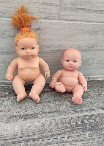 Pastel Bej Bebek Oyuncak Seti - Görsel 2