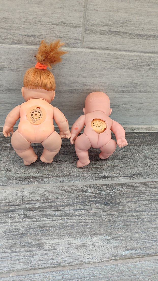 Pastel Bej Bebek Oyuncak Seti - Görsel 3