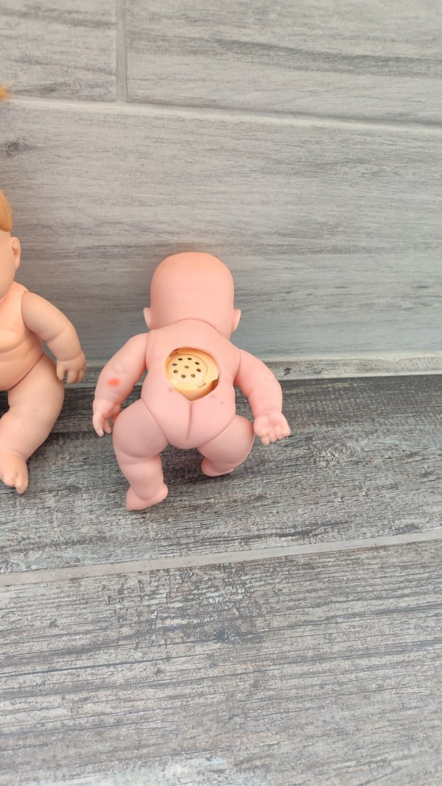 Pastel Bej Bebek Oyuncak Seti - Görsel 4