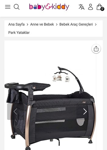 Prego Panama Gri Oyun Parkı ve Beşik - Görsel 4