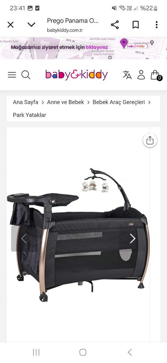 Prego Panama Gri Oyun Parkı ve Beşik - Görsel 4