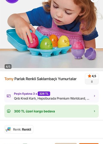 Renkli Eğitici Oyuncak - TOMY - Görsel 8