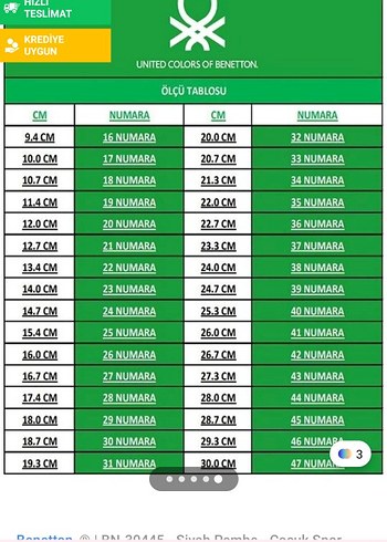 Kız Çocuk Siyah  Desenli Spor Ayakkabı - Görsel 5