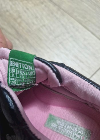 Kız Çocuk Siyah  Desenli Spor Ayakkabı - Görsel 9