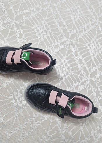 Kız Çocuk Siyah  Desenli Spor Ayakkabı - Görsel 8