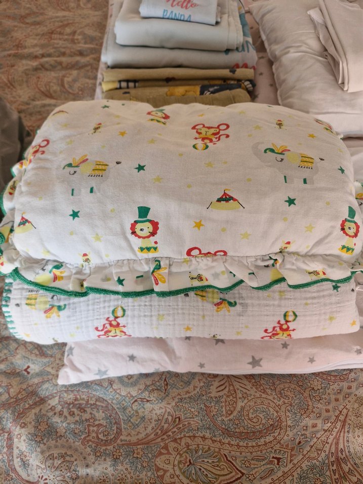 Beyaz Bebek Uyku Seti ve Aksesuarları - Görsel 3