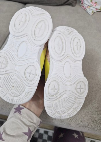 Vicco Kız Çocuk Sarı Cırt Cırtlı Spor Ayakkabı - Görsel 4