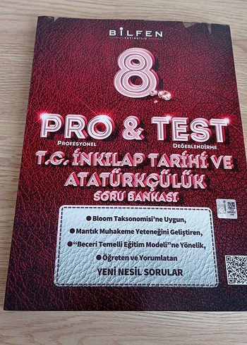 LGS Bilfen 8. Sınıf T.C. İnkılap Tarihi Soru Bankası