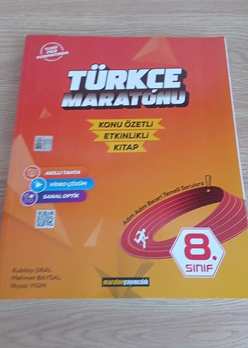 LGS Türkçe Maratonu 8. Sınıf Konu Özetli Kitap