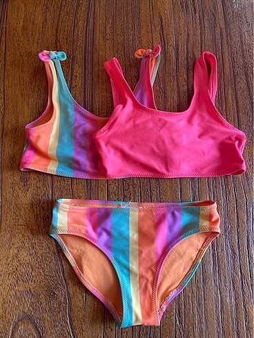 H&M 8-10 yaş kız çocuk bikini