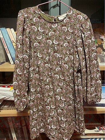 Mango Kids Mango çiçek desenli kız çocuk elbise