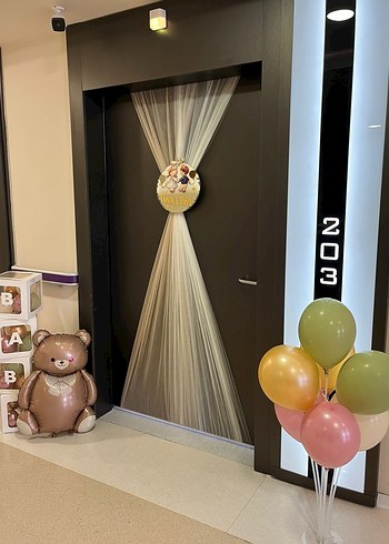 Diğer Kişiye özel bebek kapı süsü