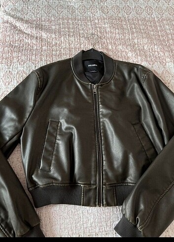 Pull and Bear Pull & Bear Deri ceket