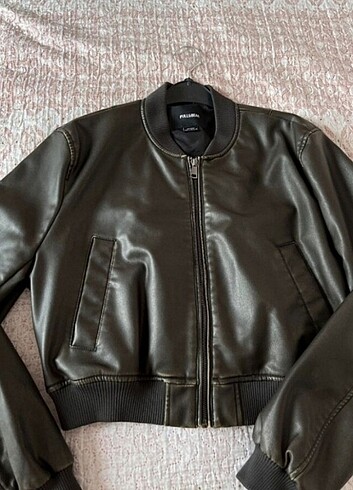 Pull and Bear Deri Ceket