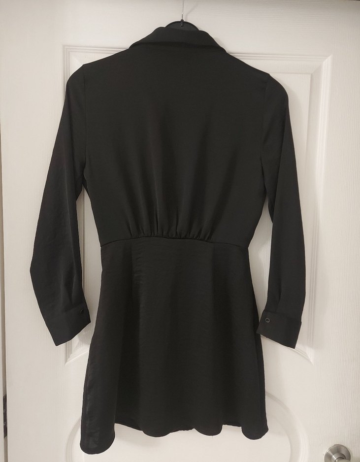 ZARA İPEK MİNİ ELBİSE - Görsel 2