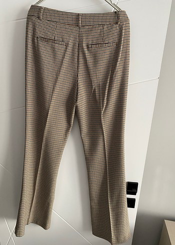 Koton Kareli İspanyol Paca Kumaş Pantolon - Görsel 2